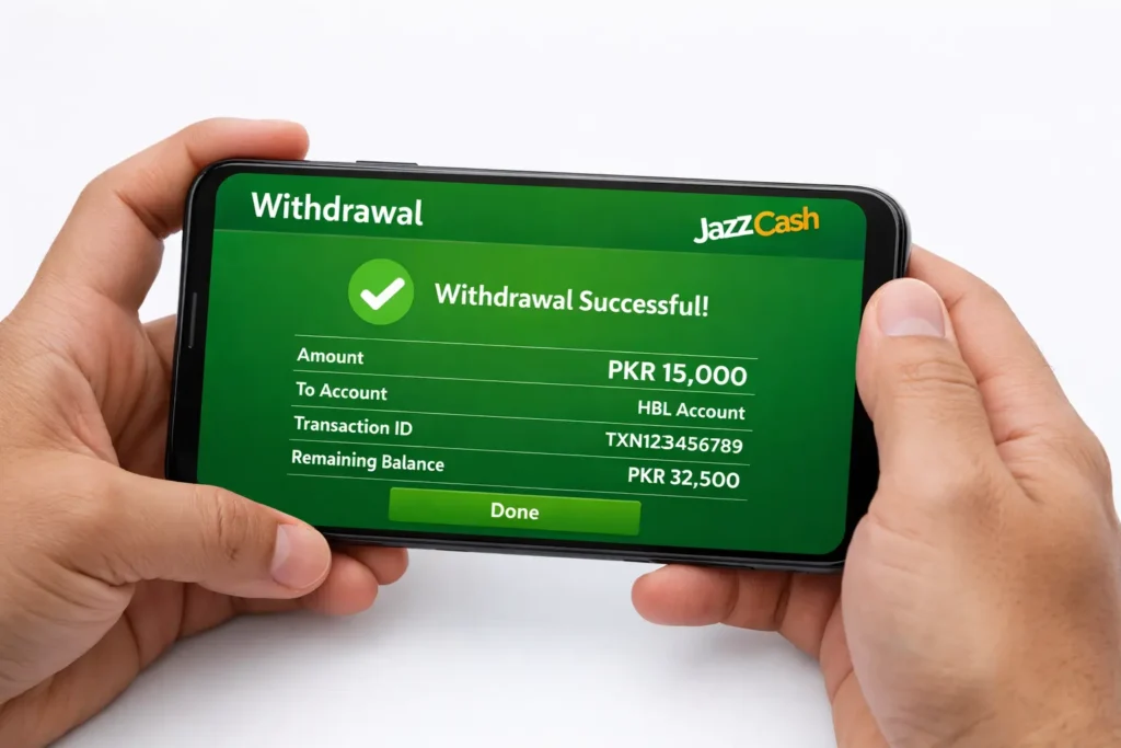 JazzCash Withdrawal Guide for Earning Apps